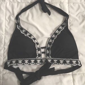 Black swimsuit top
